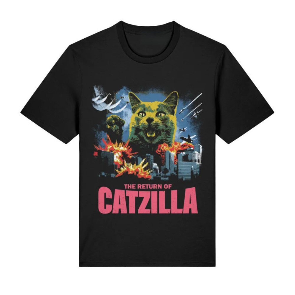 THE RETURN OF CATZILLA Tee